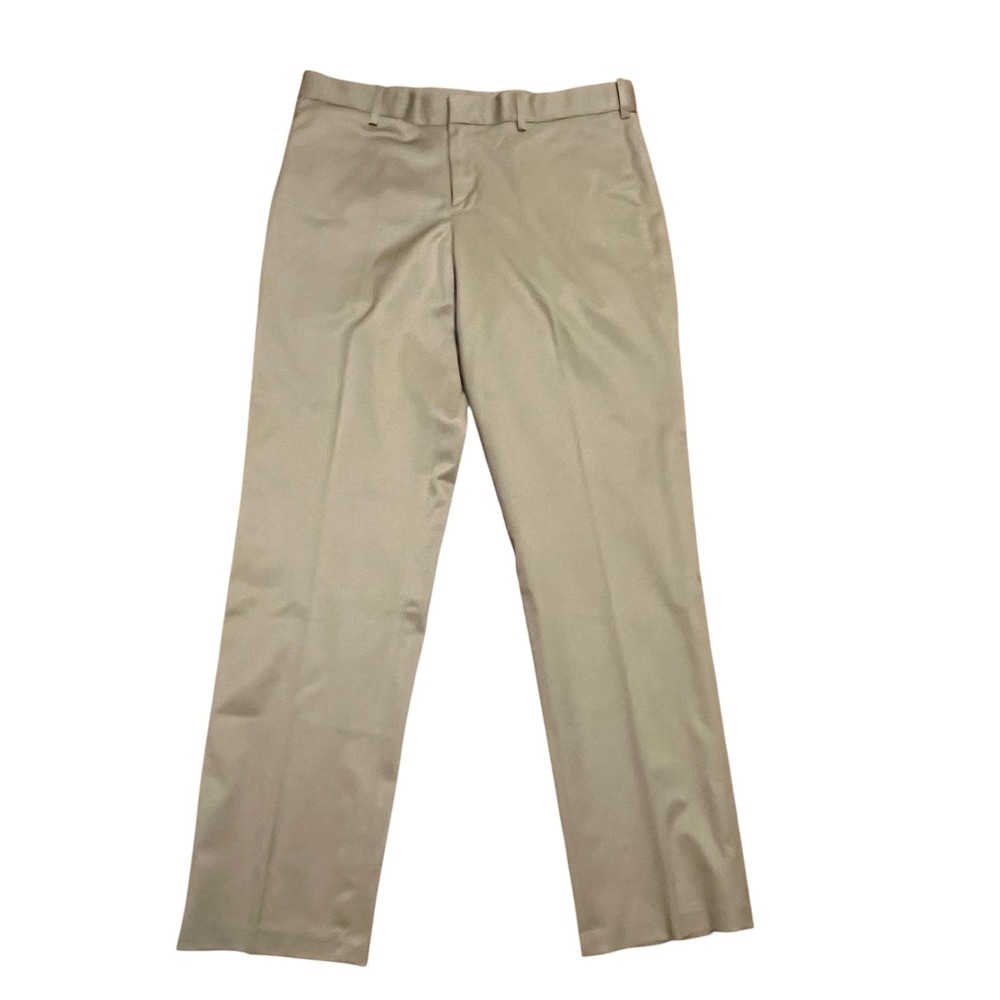 Perry Ellis Portfolio Mens Premium Flex‎ Twill Dress Pants Antelope 34x32
